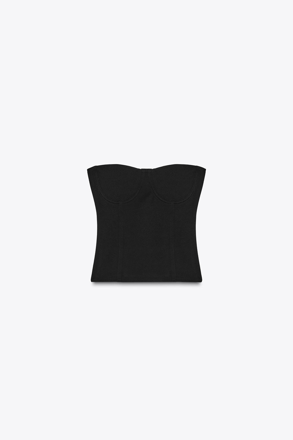 POLYAMIDE BANDEAU TOP - Zara фото 5