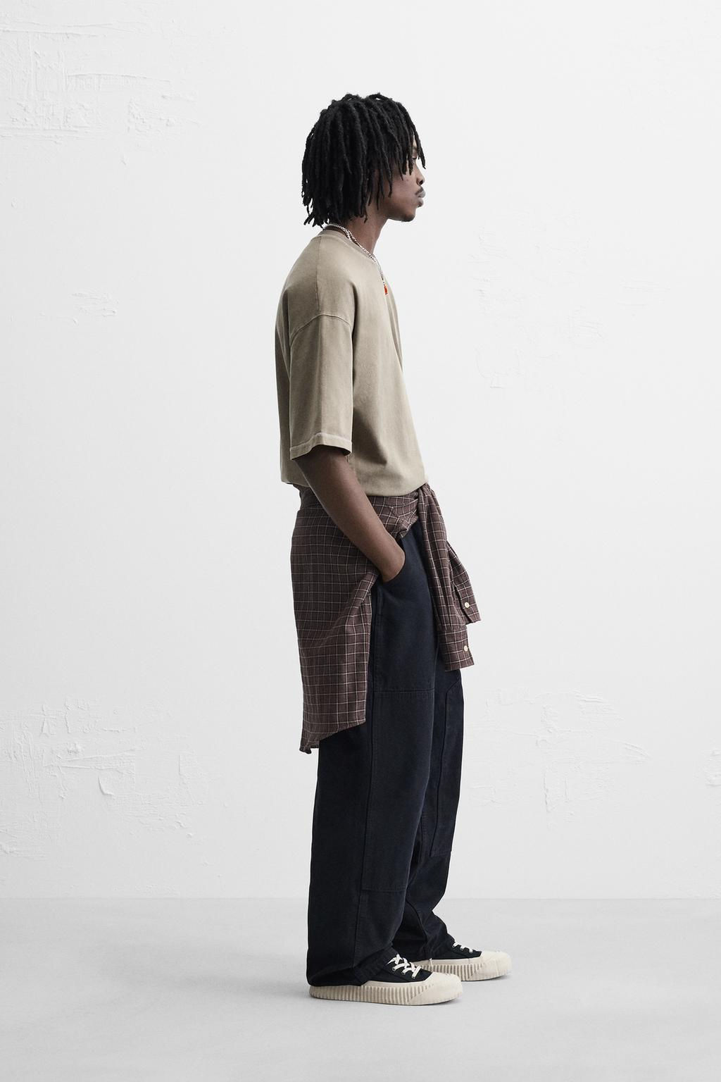 WASHED RELAXED FIT SWEATSHIRT - Zara фото 28