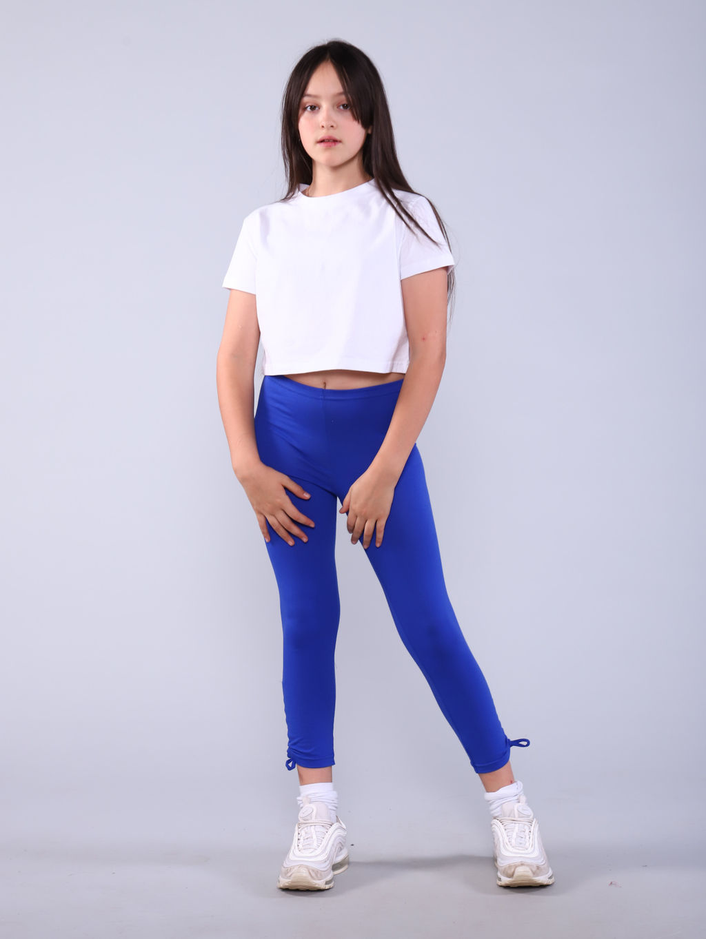 Бриджи "Василек" синий