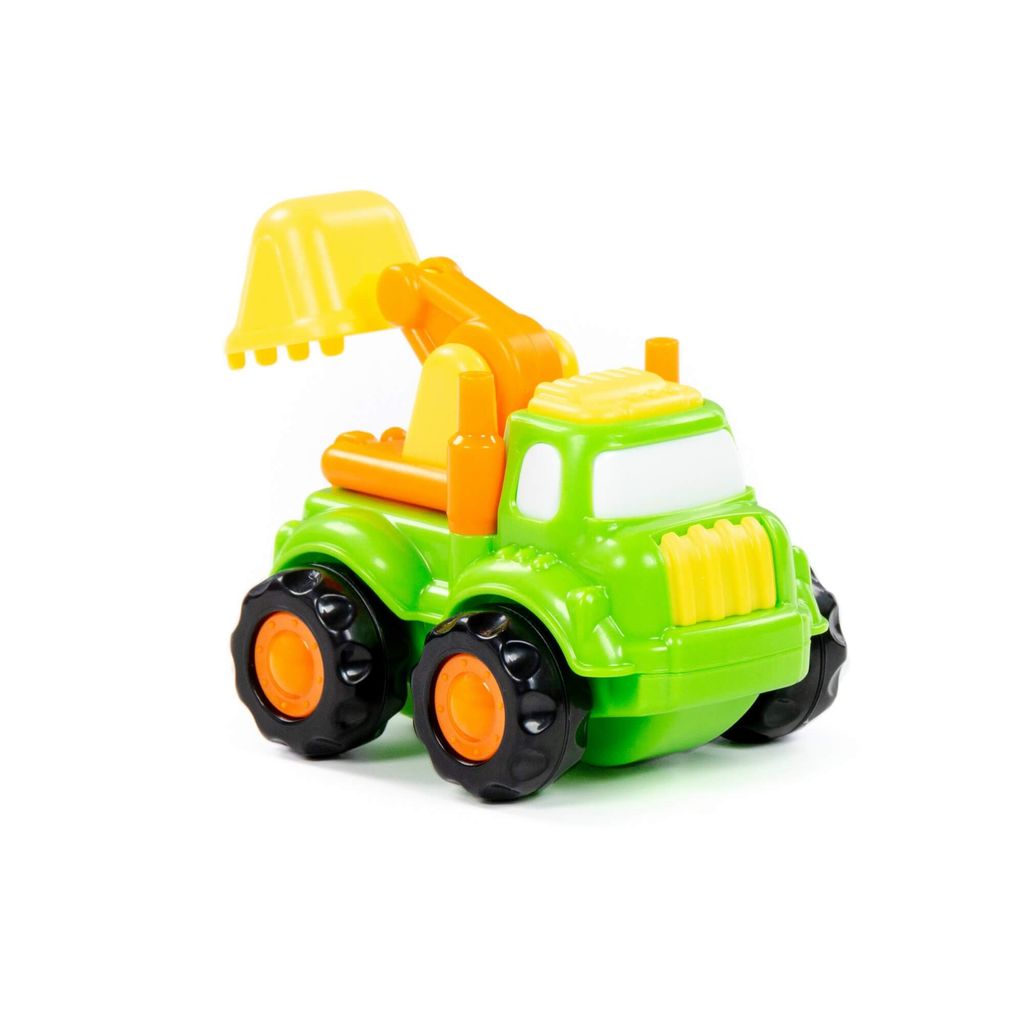 Оскар, автомобиль-погрузчик инерционный (в пакете) - Wader quality toys фото 4