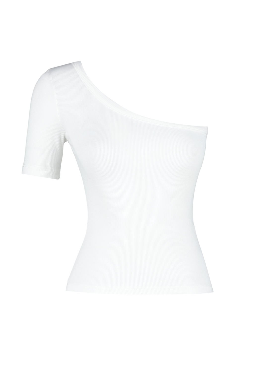 Ekru Tek Kol Fitted/Vucuda Oturan Fitilli Pamuklu Esnek Orme Bluz TWOSS24BZ00166 - Trendyolmilla фото 7