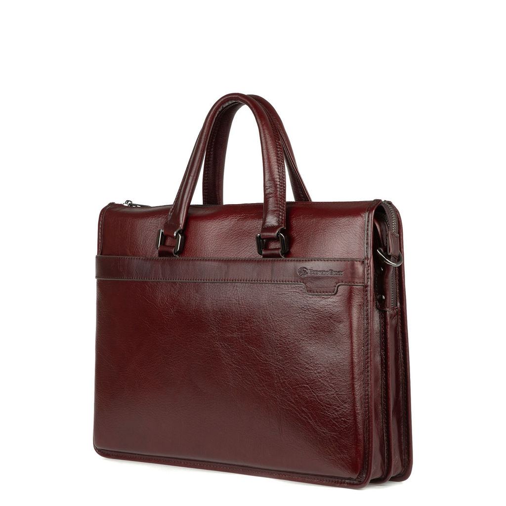 Мужская кожаная сумка-слинг - Barcelo biagi фото 2