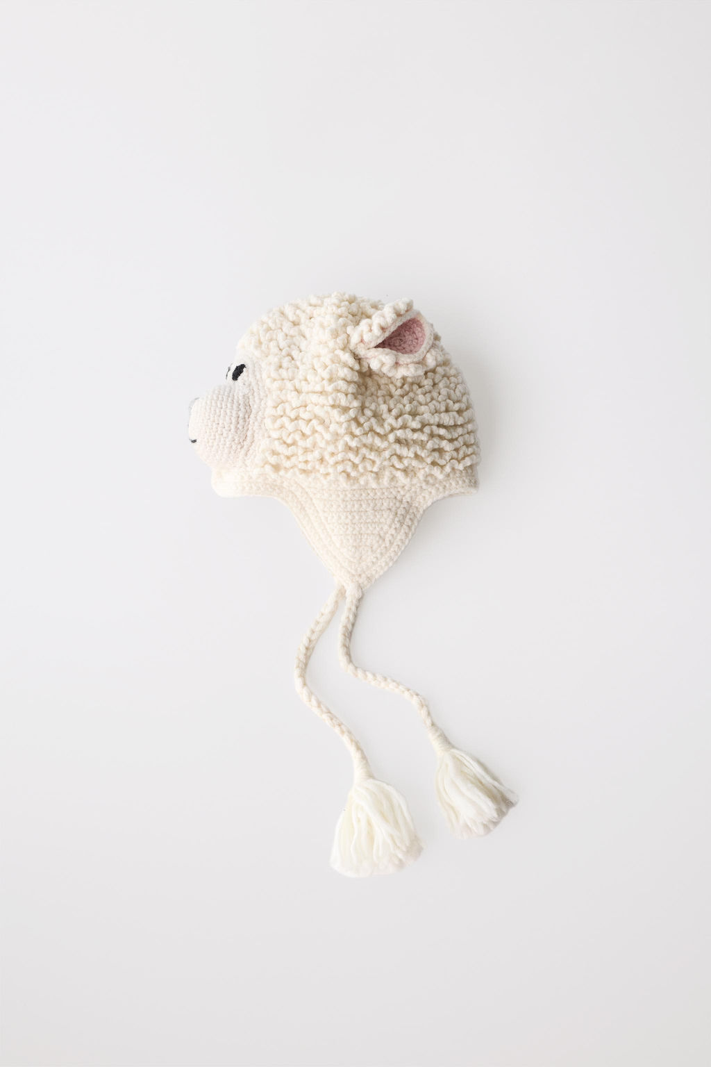 100% WOOL SHEEP HAT LIMITED EDITION - Zara фото 3