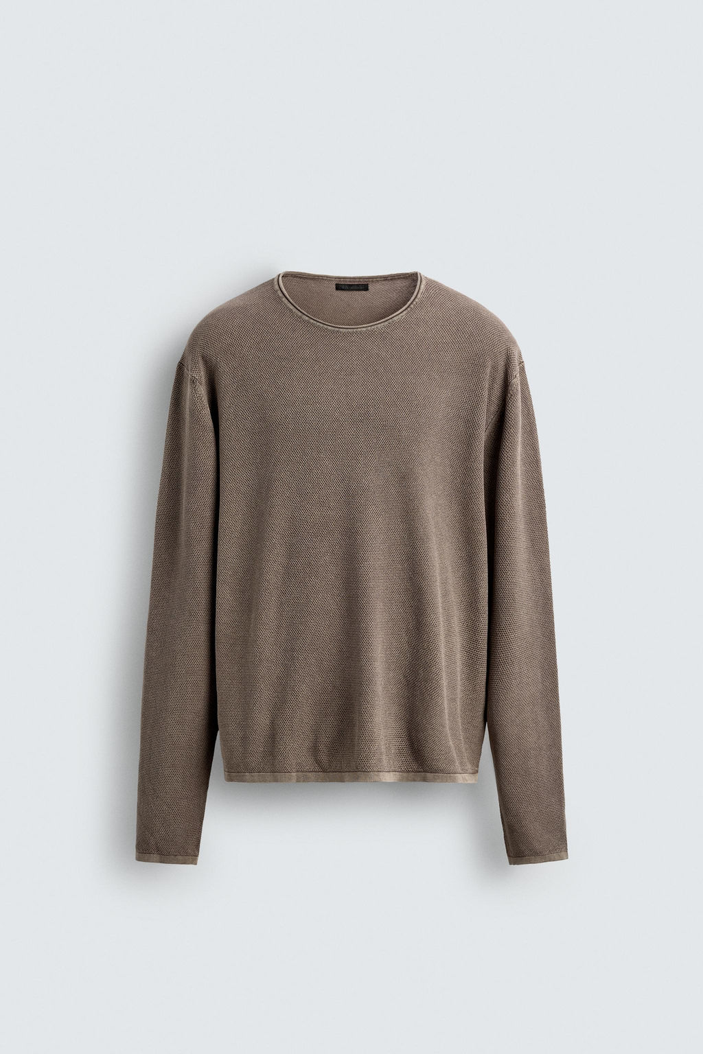 TEXTURED WASHED SWEATER - Zara фото 7