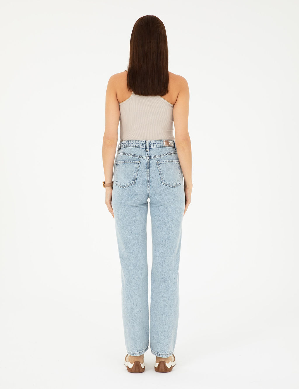 A__k Mavi Straight Fit Jean Pantolon