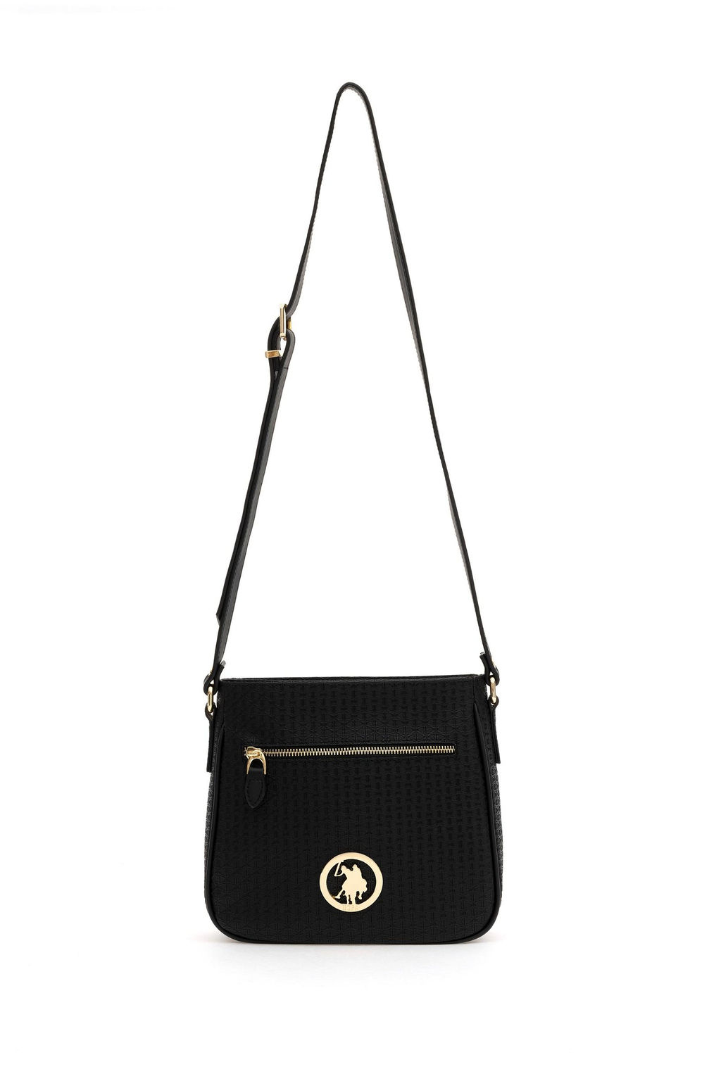 Женская черная сумка через плечо - U.s. polo assn фото 6