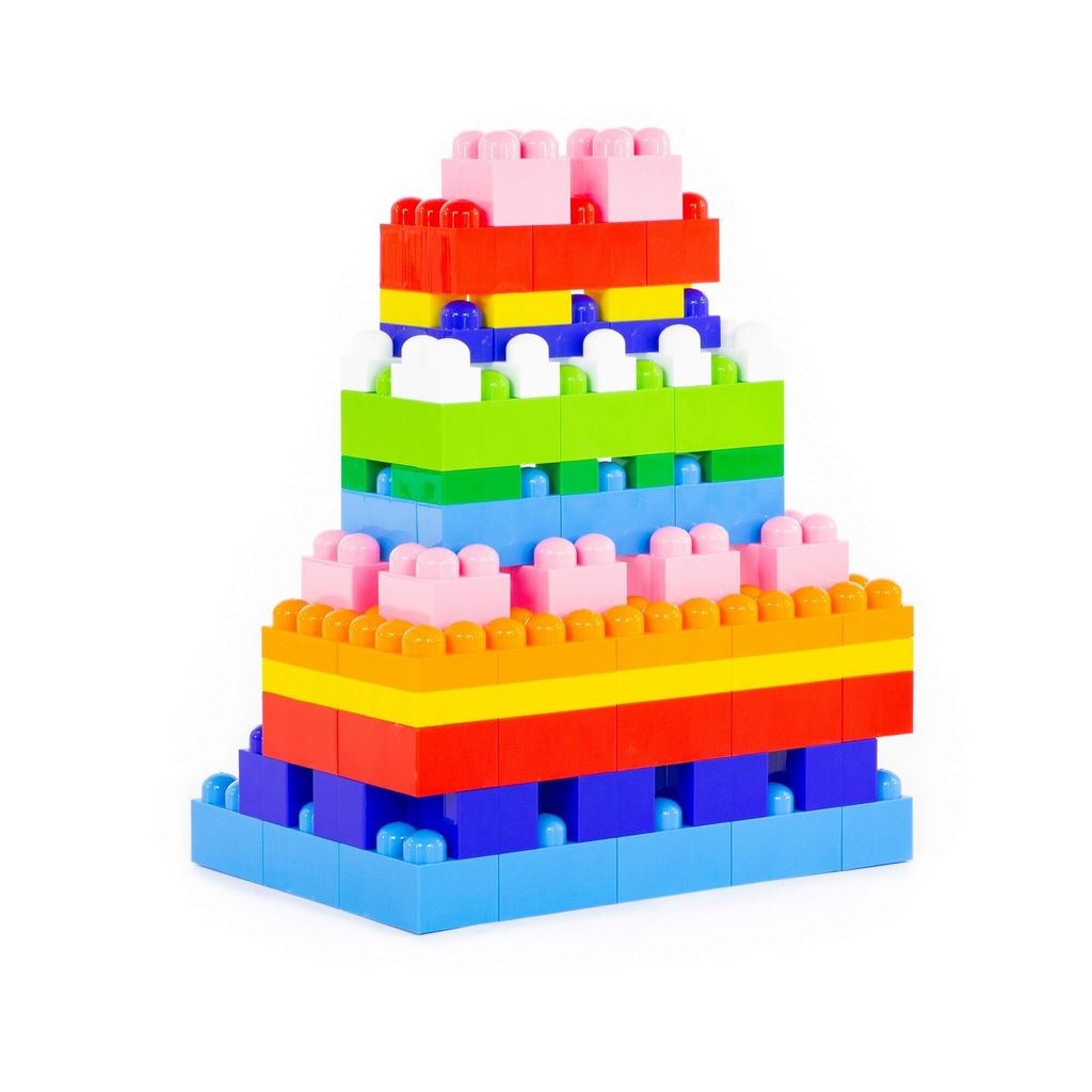 Конструктор Великан (144 элемента) (в контейнере) - Полесье фото 6