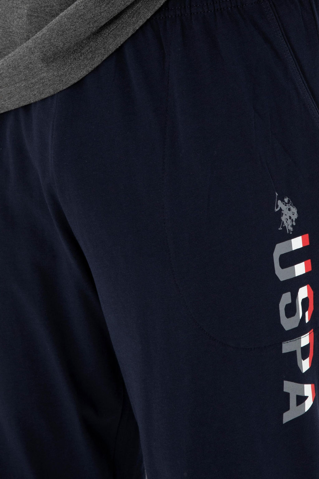 Мужской темно-синий пижамный комплект Неожиданная скидка в корзине - U.s. polo assn фото 7