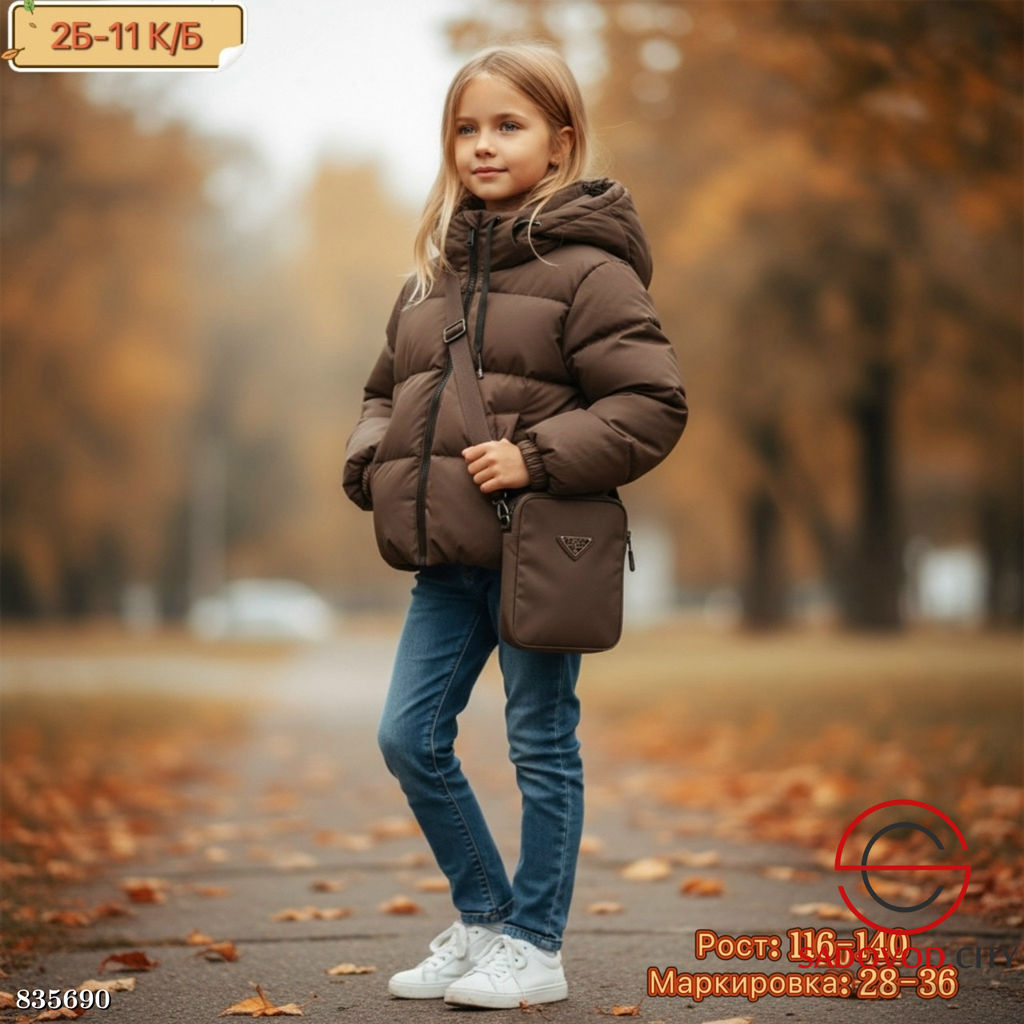 Куртка для девочки весенняя