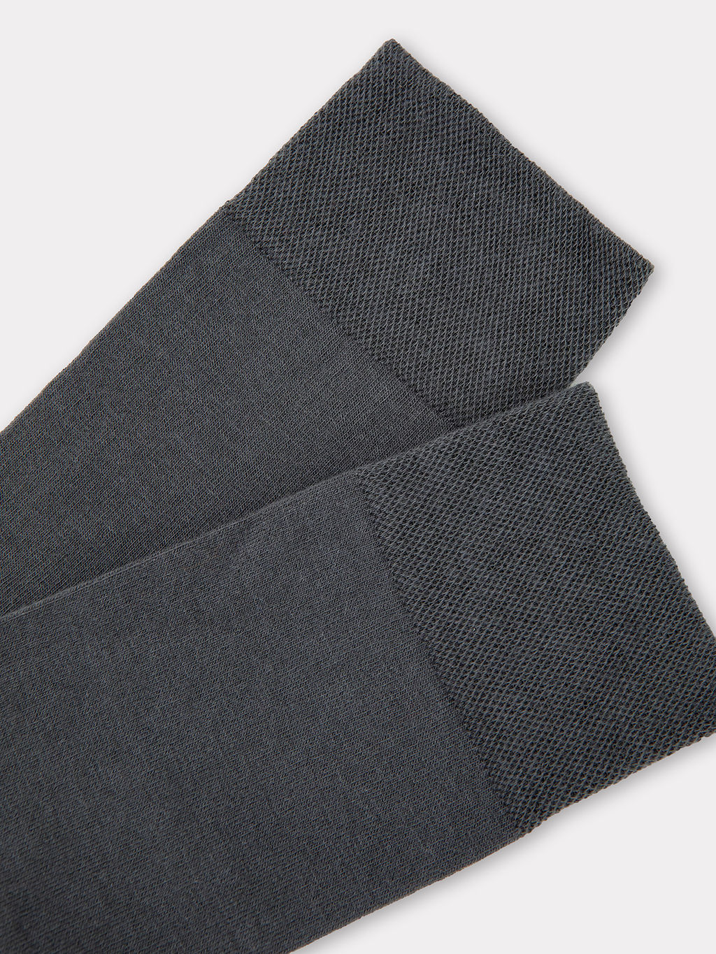 Цена за 5 пар! Высокие мужские носки "термо" темно-серого цвета с желтой и красной полоской т.серый 602T-006