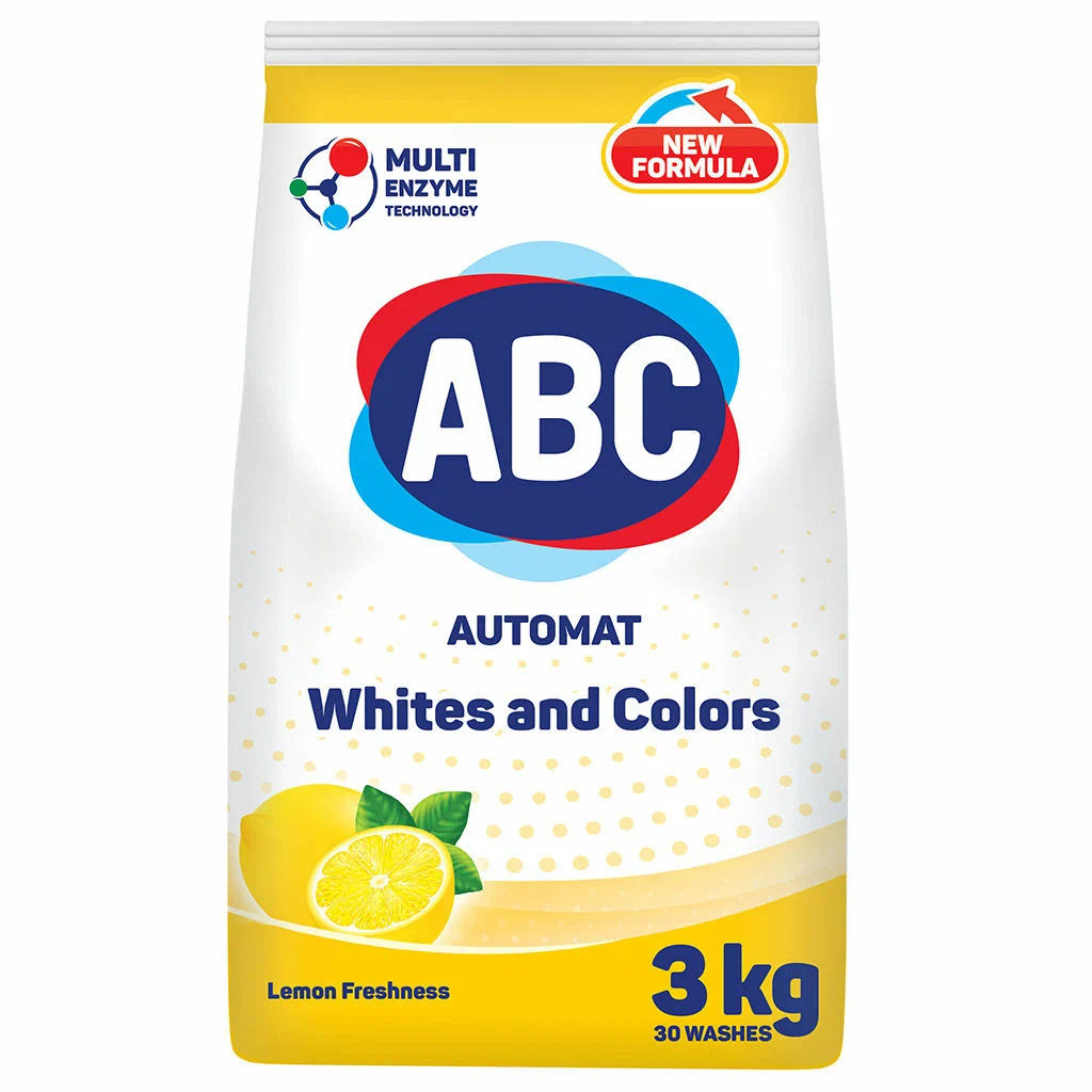 ABC стир.порошок 3000гр Лимон