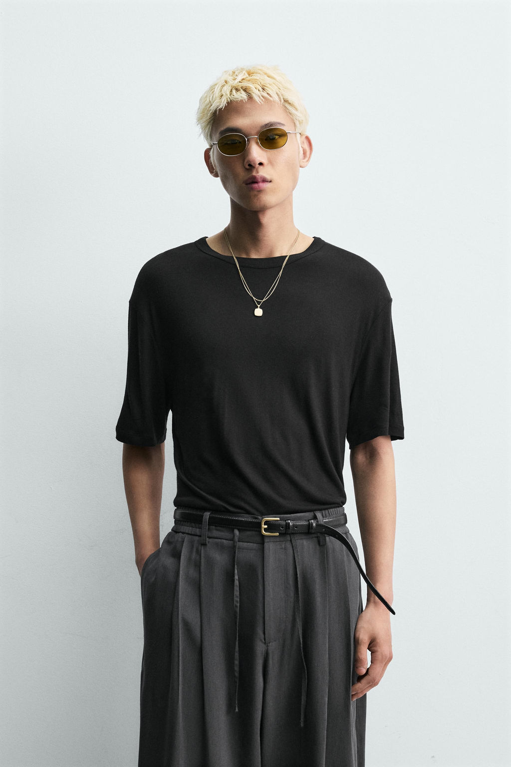 CAMISETA RELAXED FIT 100% BAMB? / Negro