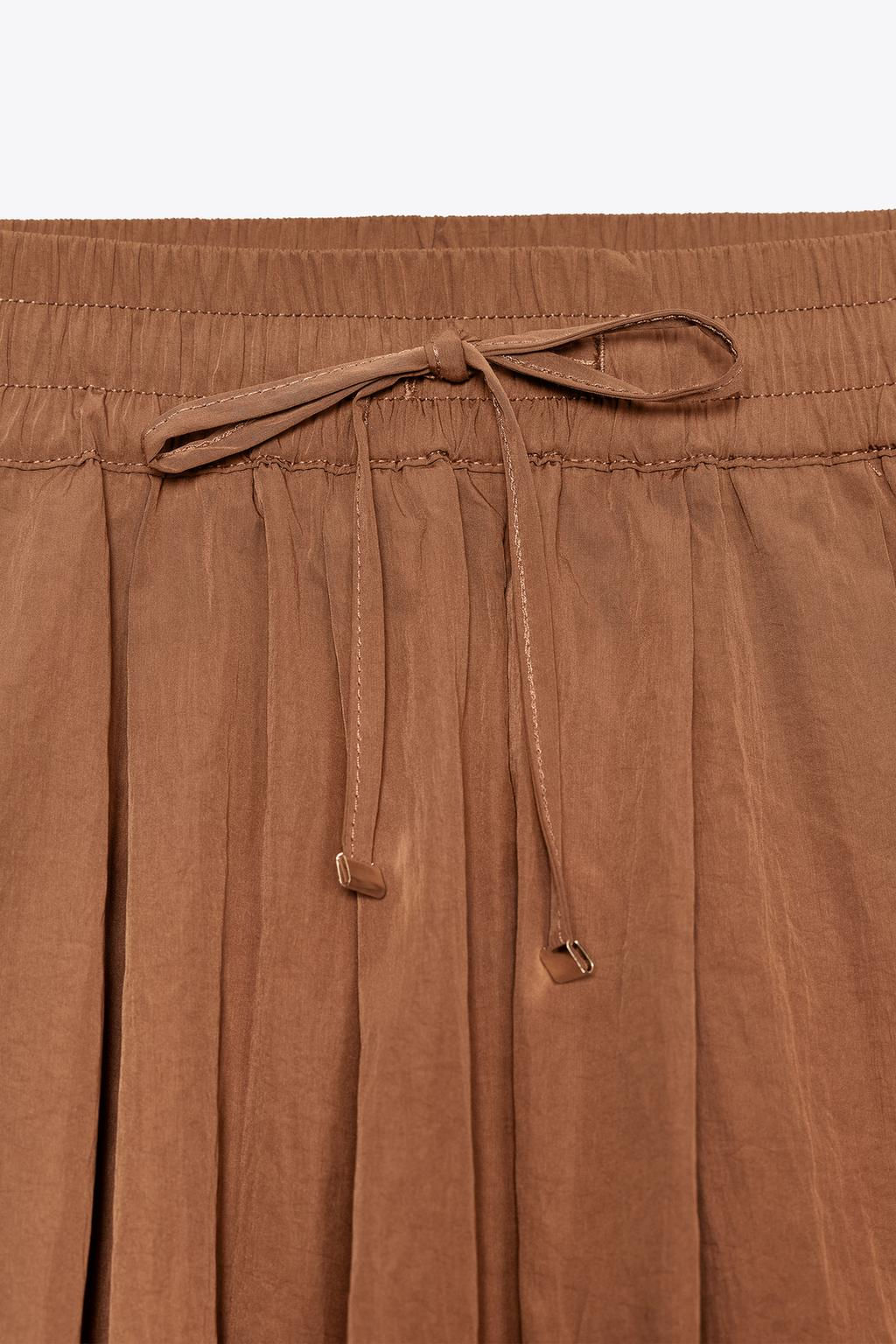 BERMUDA SHORTS WITH ELASTIC WAIST - Zara фото 8