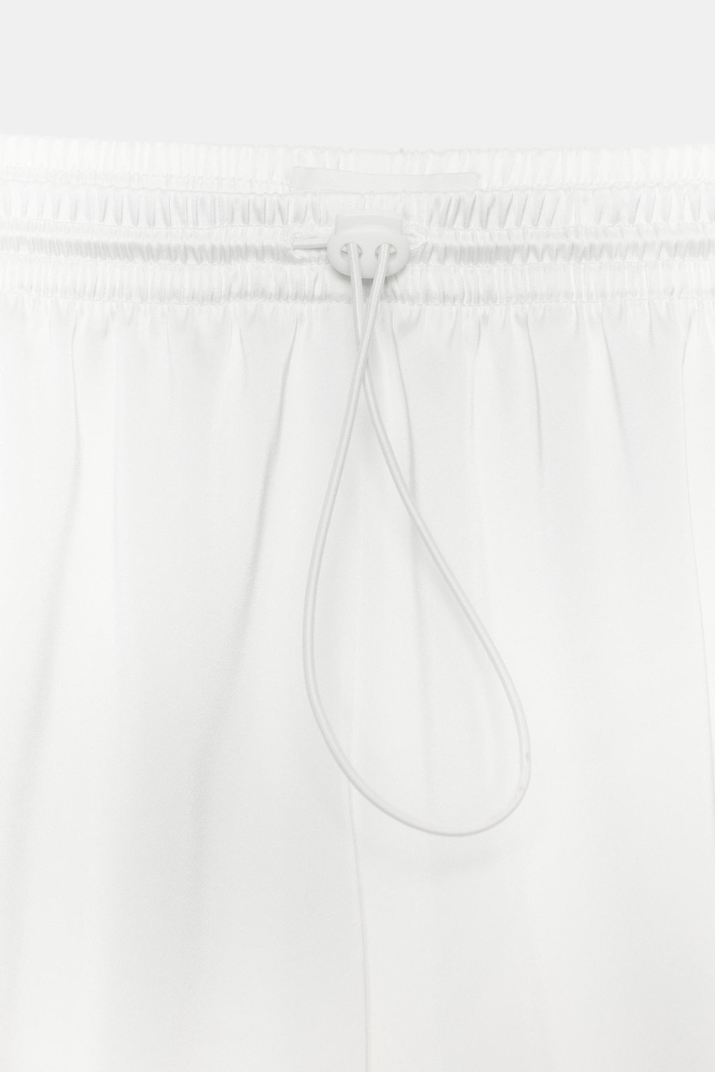 BERMUDA SATINADA STOPPER / Blanco - Zara фото 7