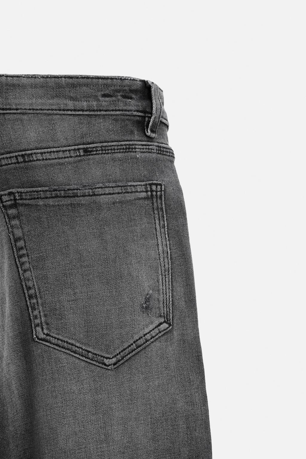 RIPPED SKINNY FIT JEANS - Zara фото 18