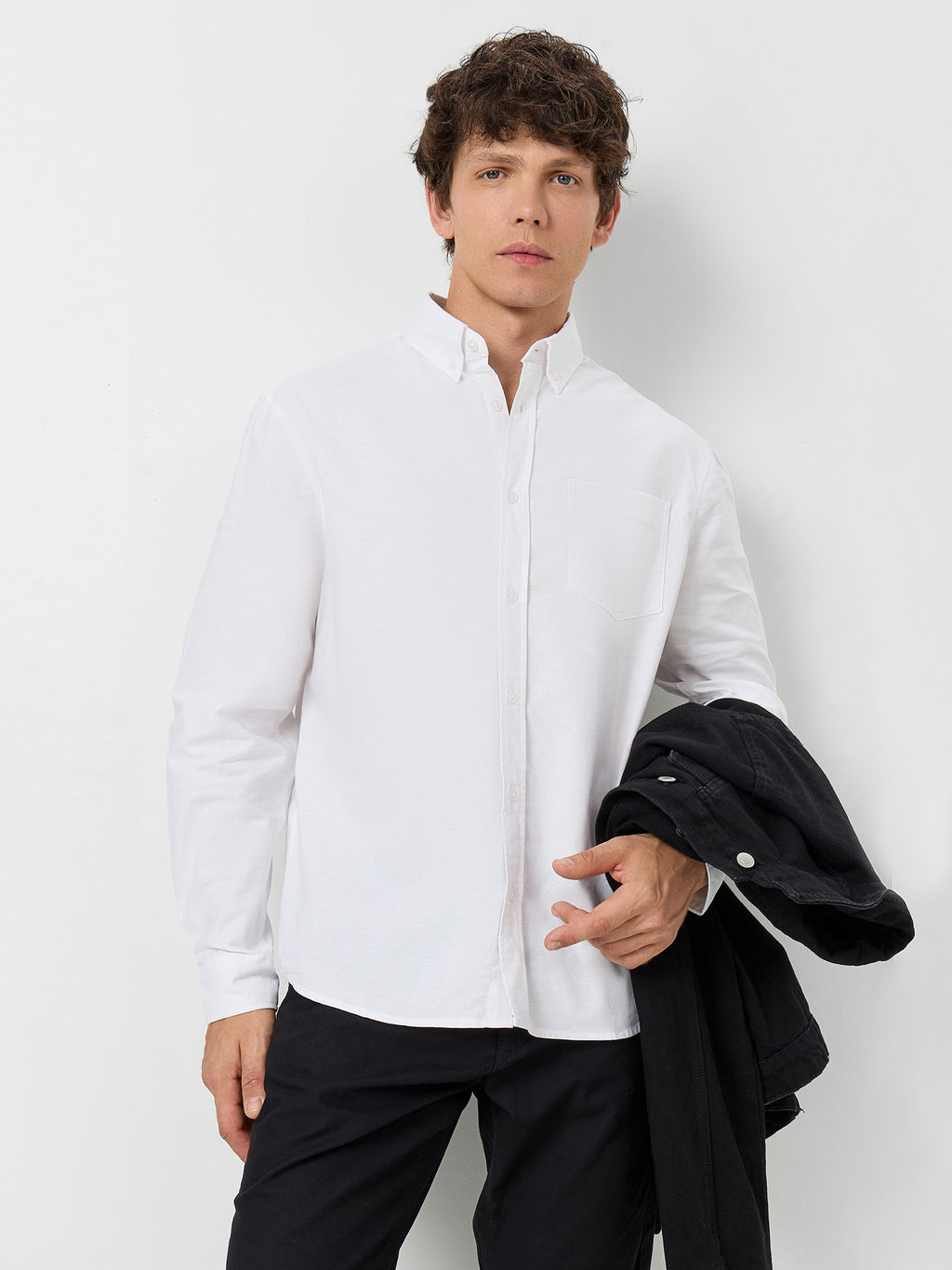 Рубашка мужская белая - Mark formelle фото 7