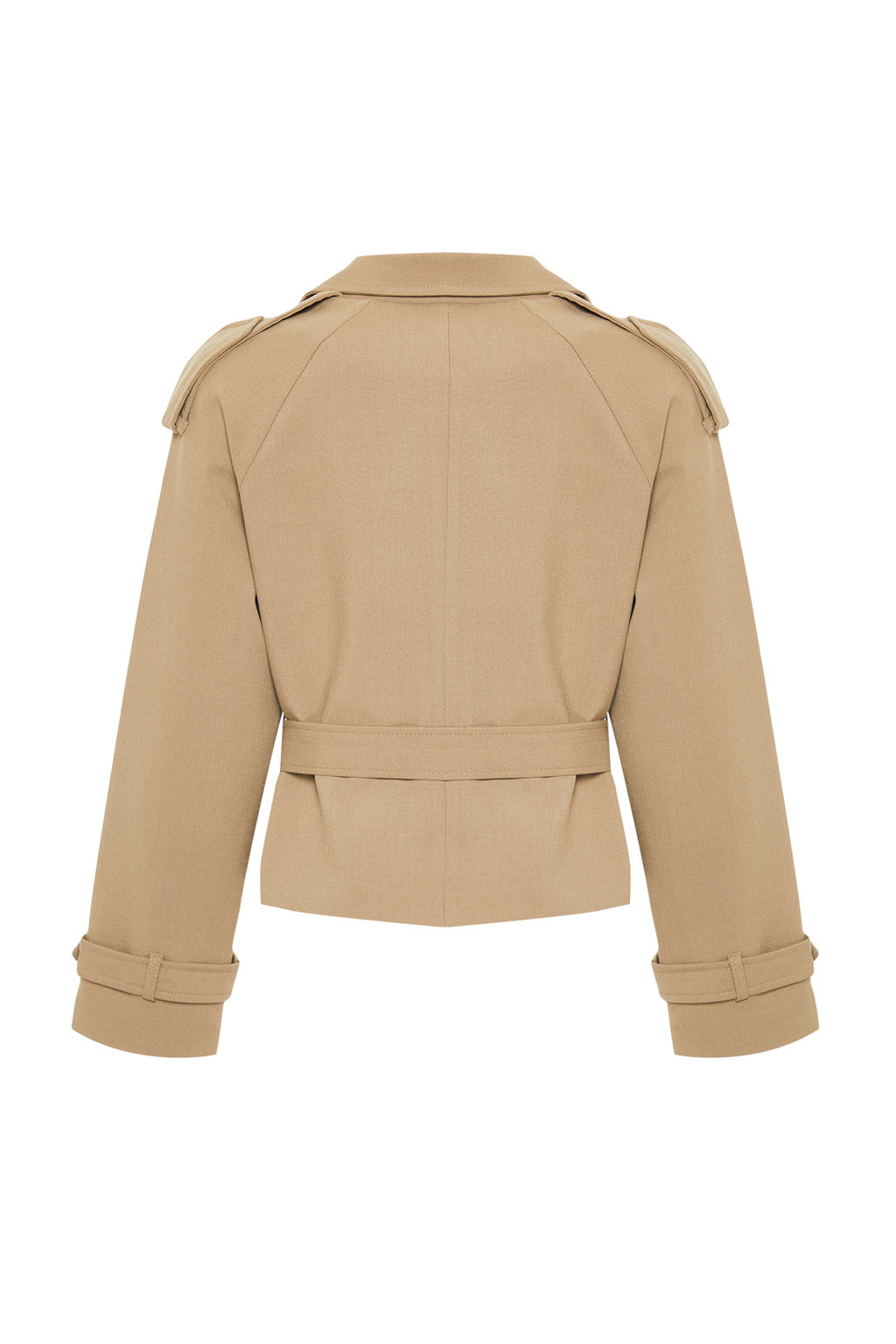 Vizon Premium Dokuma Crop Blazer Ceket TWOSS24BC00010