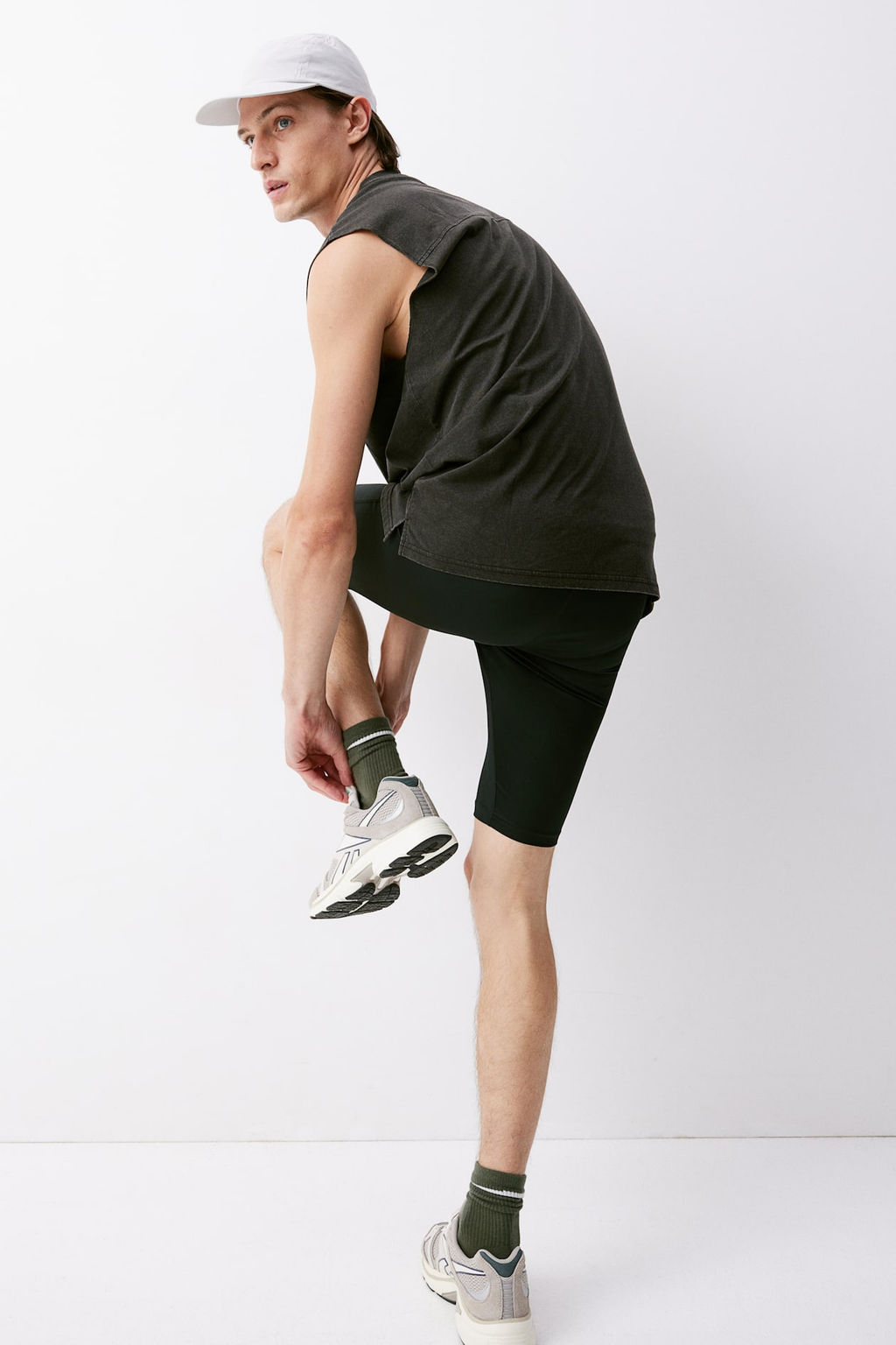 Camiseta de deporte sin mangas Loose Fit - H&m фото 4