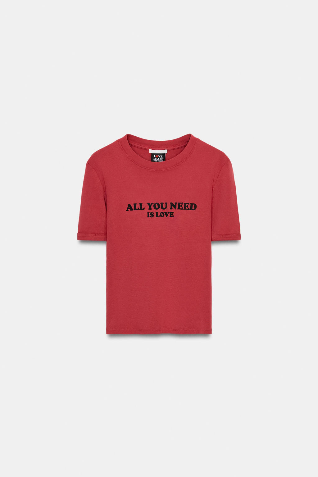 FRONT SLOGAN T-SHIRT - Zara фото 18