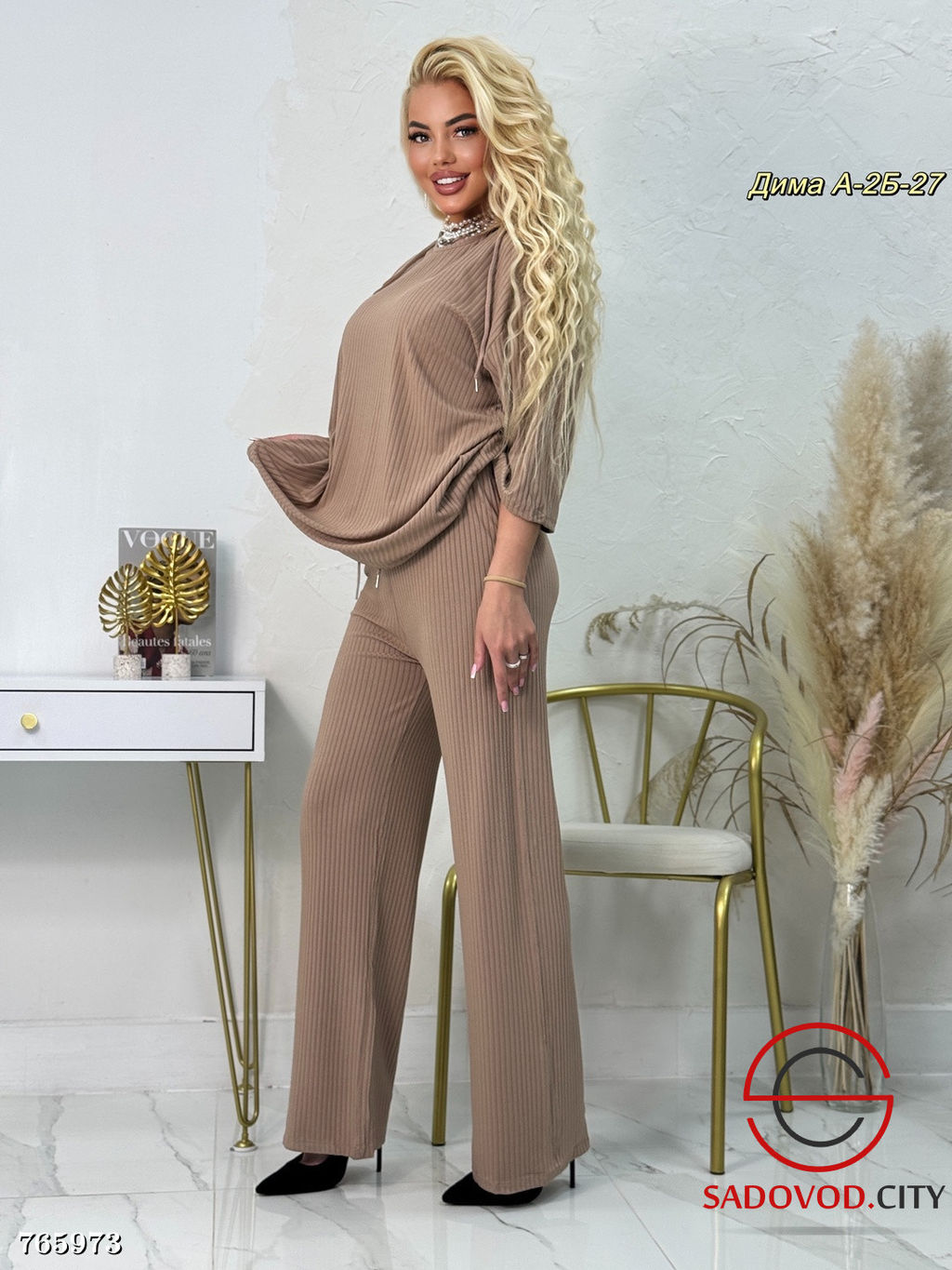 Женский брючный костюм двойка - Bruno фото 8