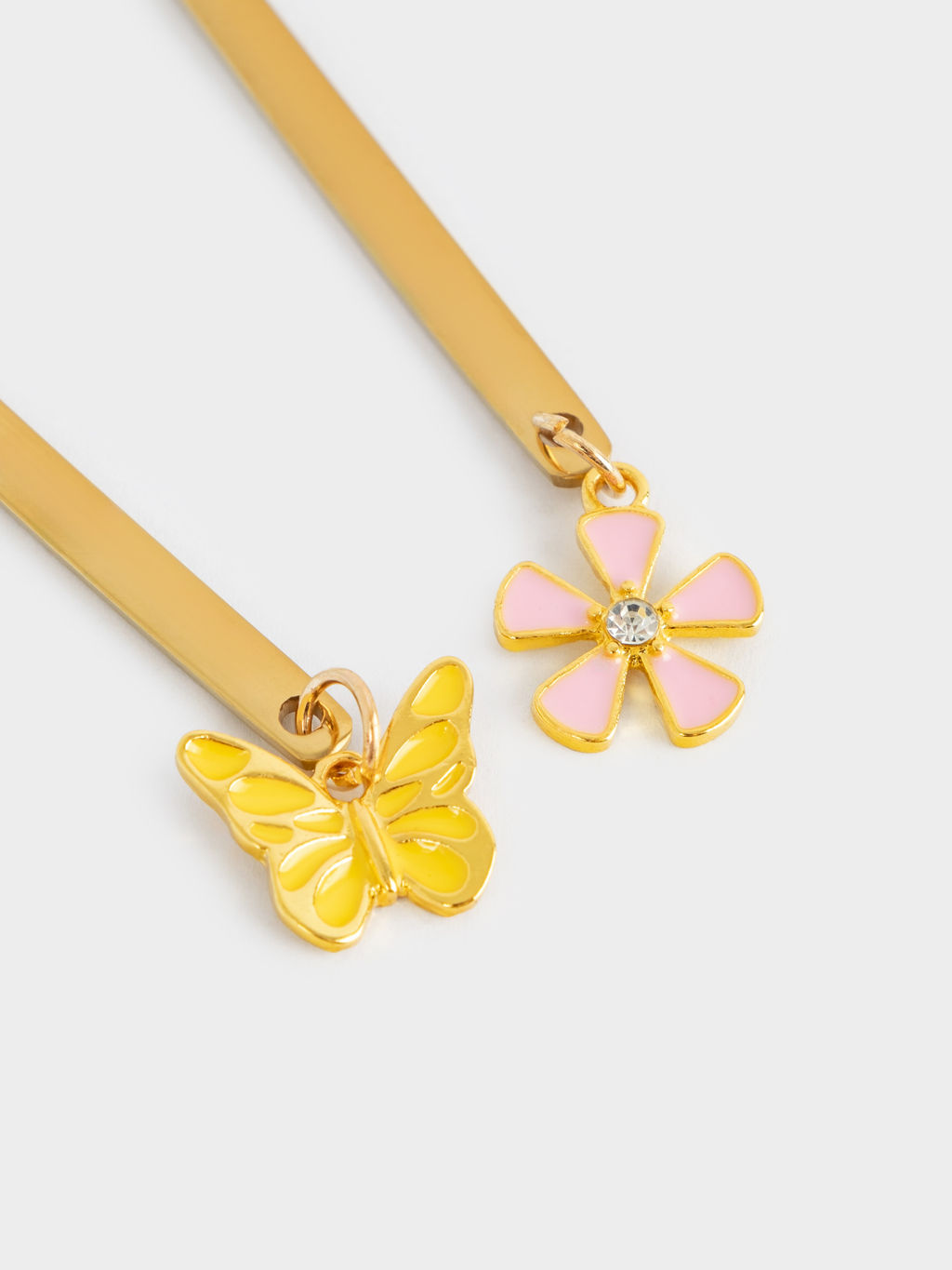 Ложка десертная, 14 см, 2 шт, сталь, золотистая, Цветок/Бабочка, Butterfly - Anna lafarg фото 4