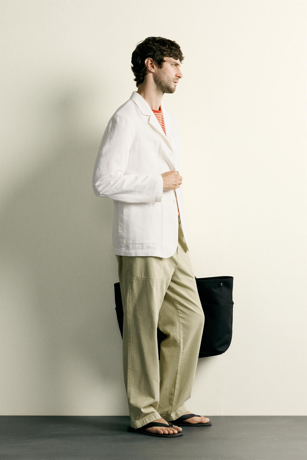 SOBRECAMISA REGULAR FIT BOLSILLOS / Blanco - Zara фото 4