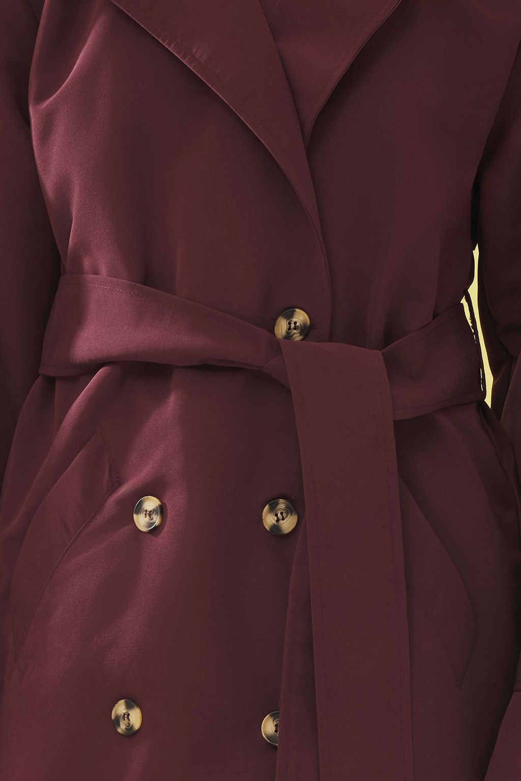 Bordo Oversize Kusakl? Trenckot TWOSS21TR0005