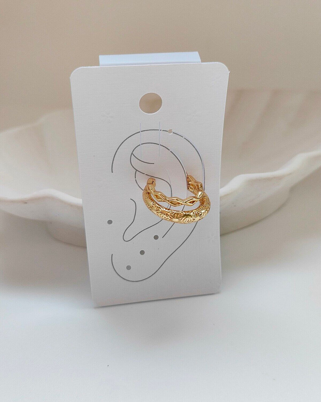 Серьги - кафф