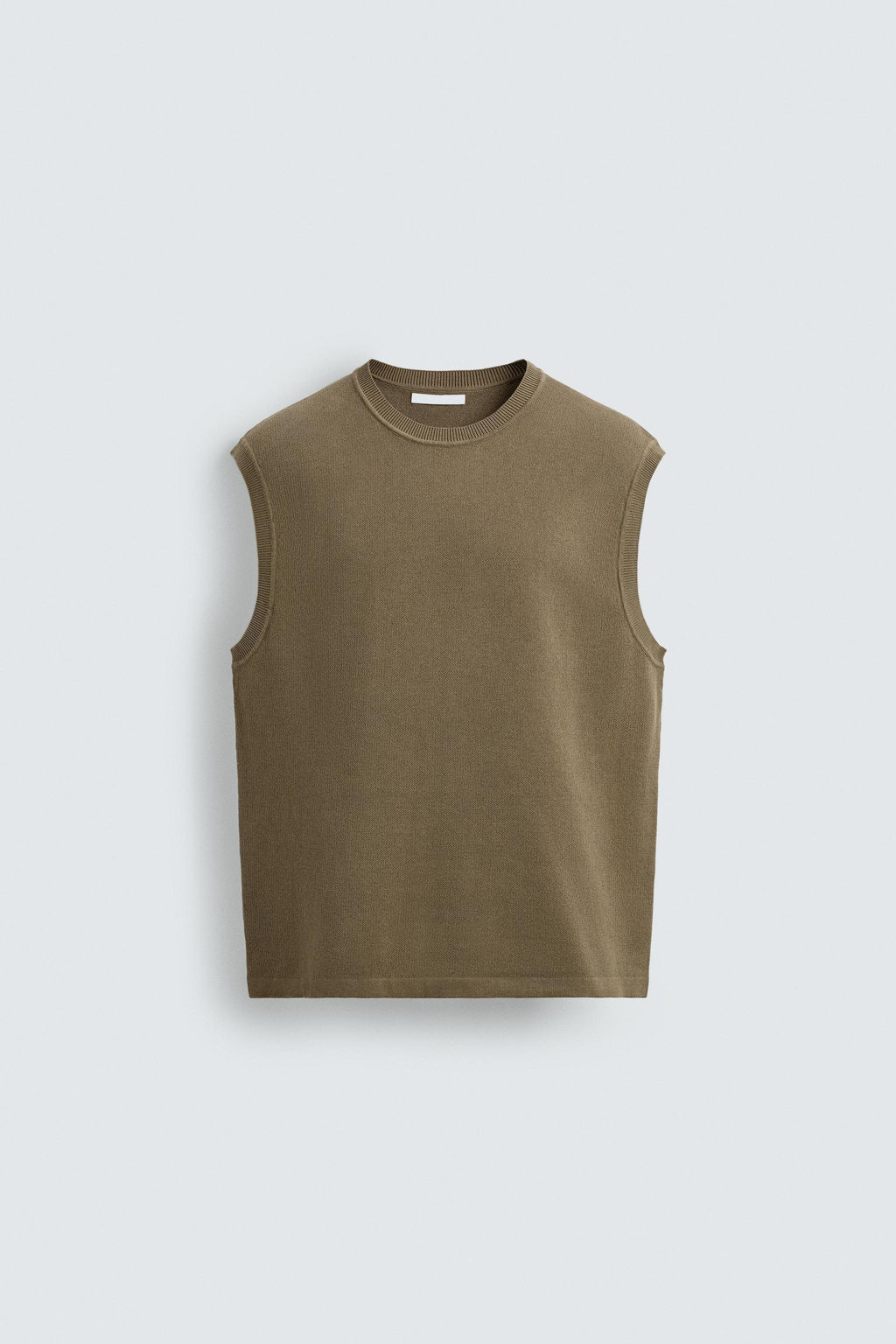 CHALECO PUNTO ESTRUCTURA / Oliva - Zara фото 6