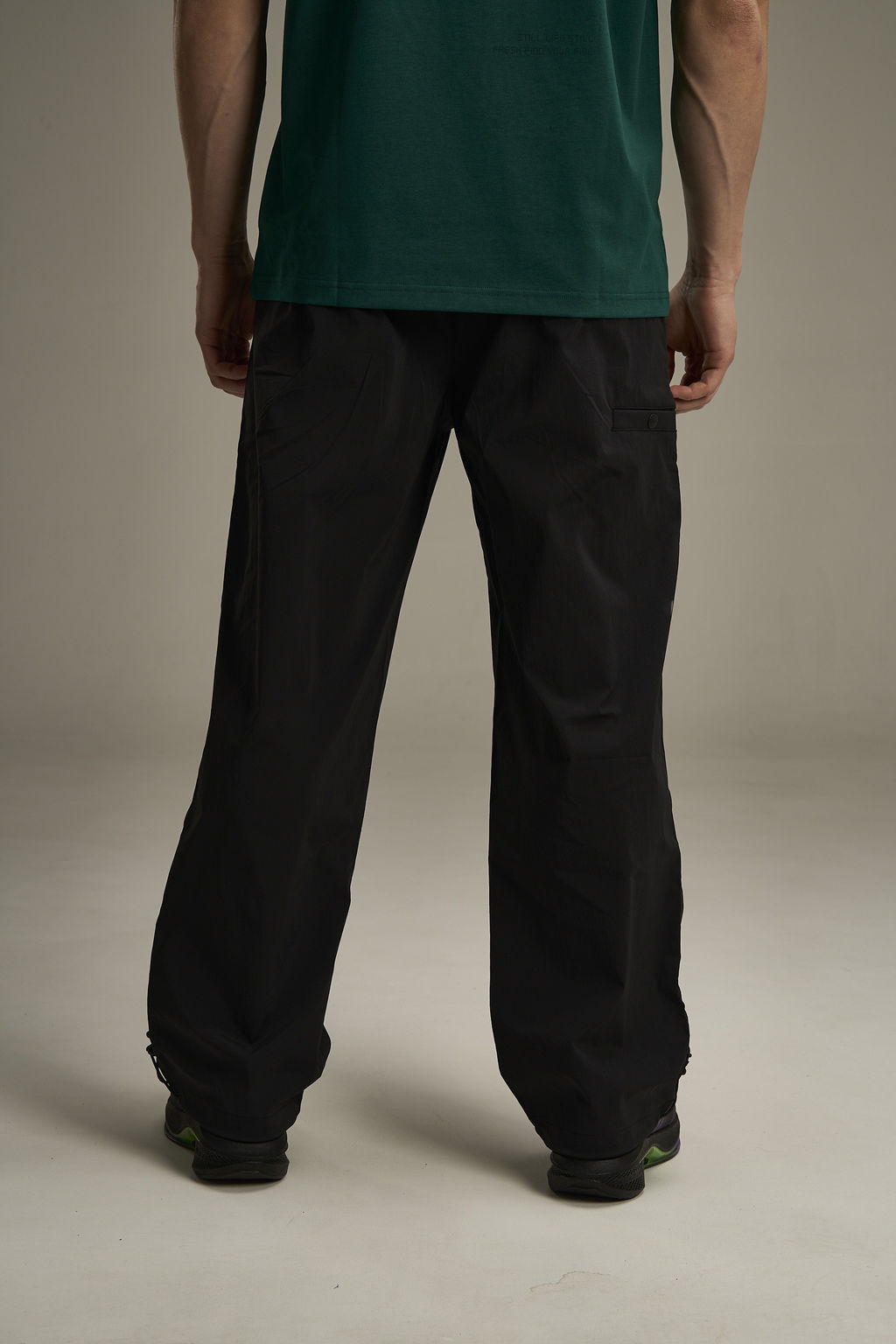 Брюки текстильные Черный - Anta фото 4