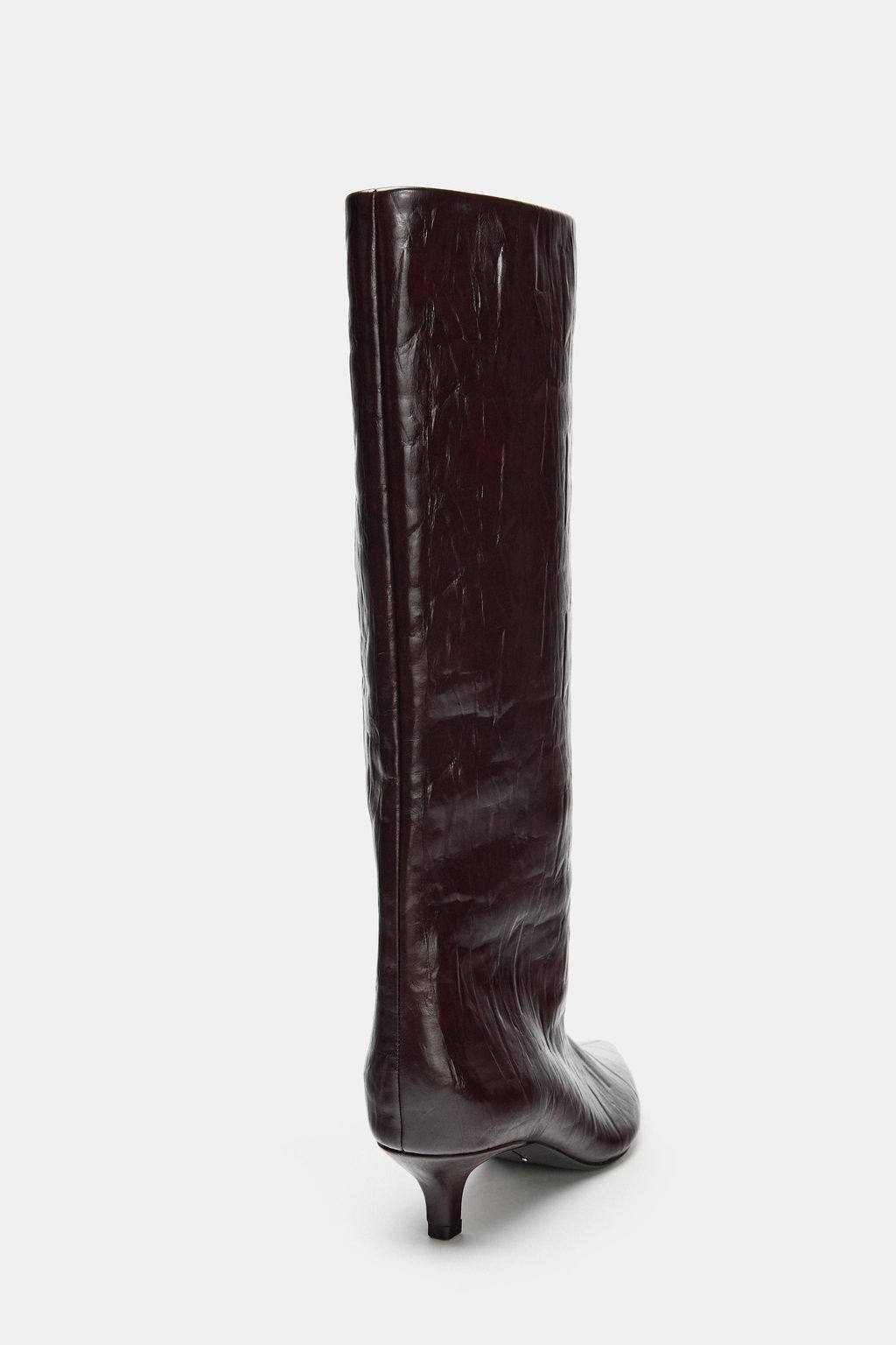 KITTEN HEEL BOOTS - Zara фото 5