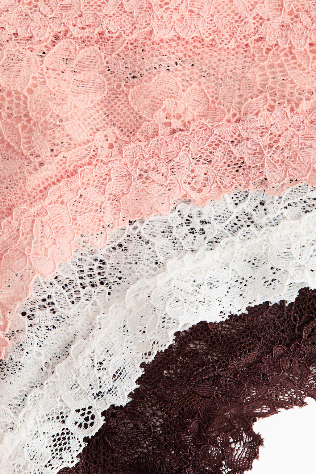 Pack de 3 bragas Brazilian de encaje - H&m фото 3