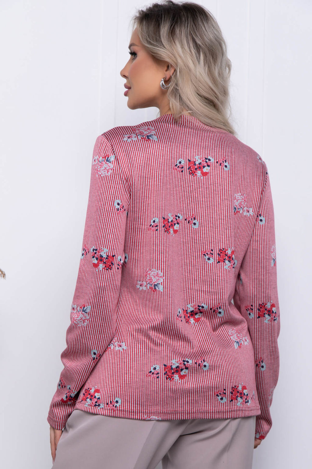 Джемпер Прованс стиля Б7278 (пинк) - Lt collection фото 2