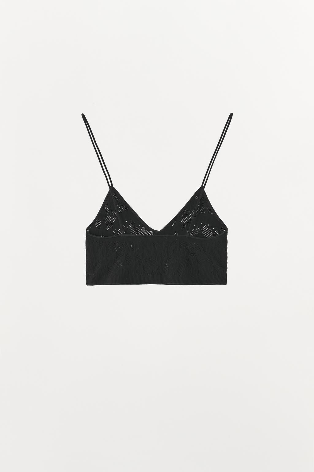 TRIANGLE SEAMLESS BRALETTE - Zara фото 10