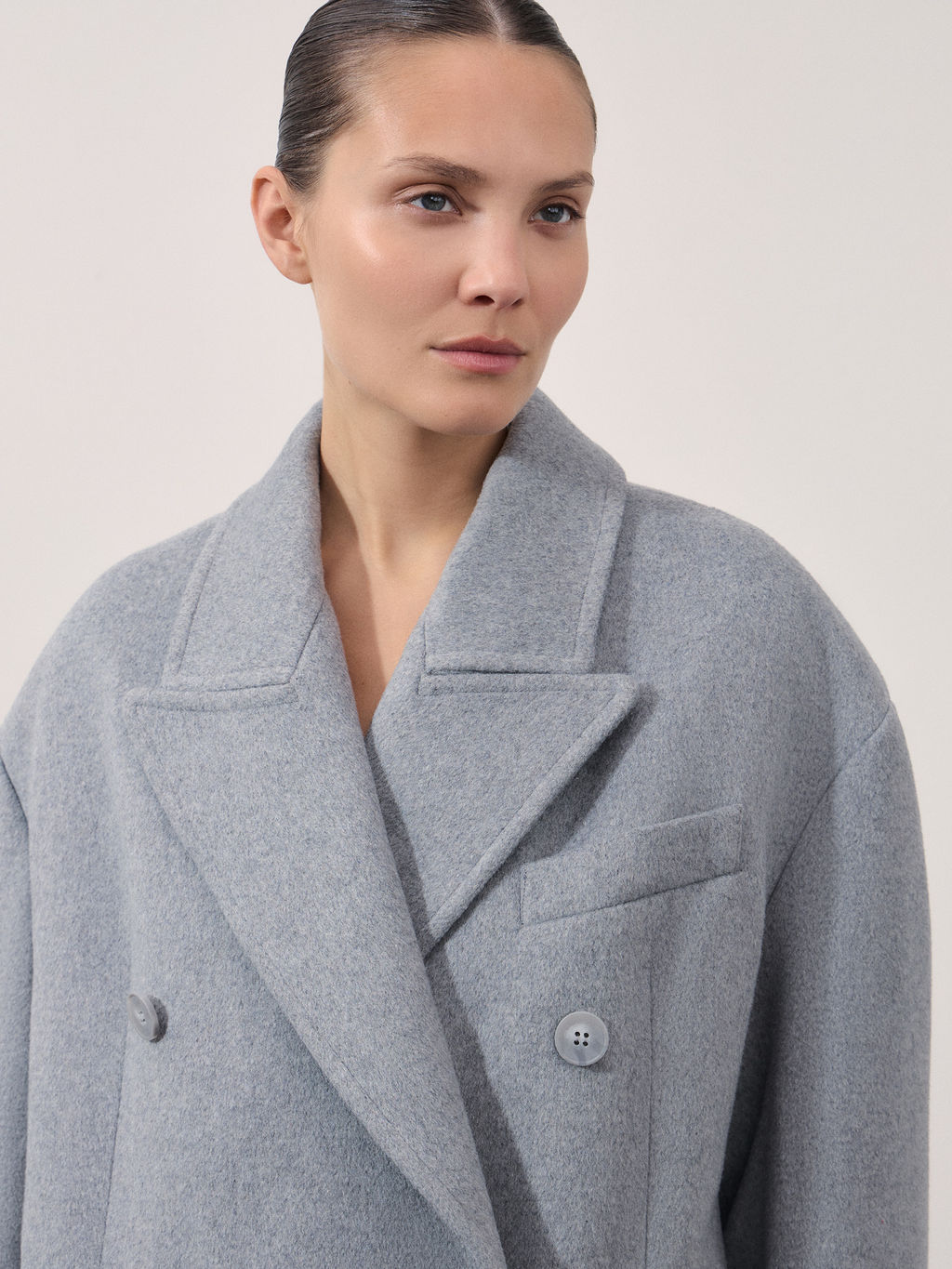 Пальто с шерстью / Zarina Х ROGOV  фото 7