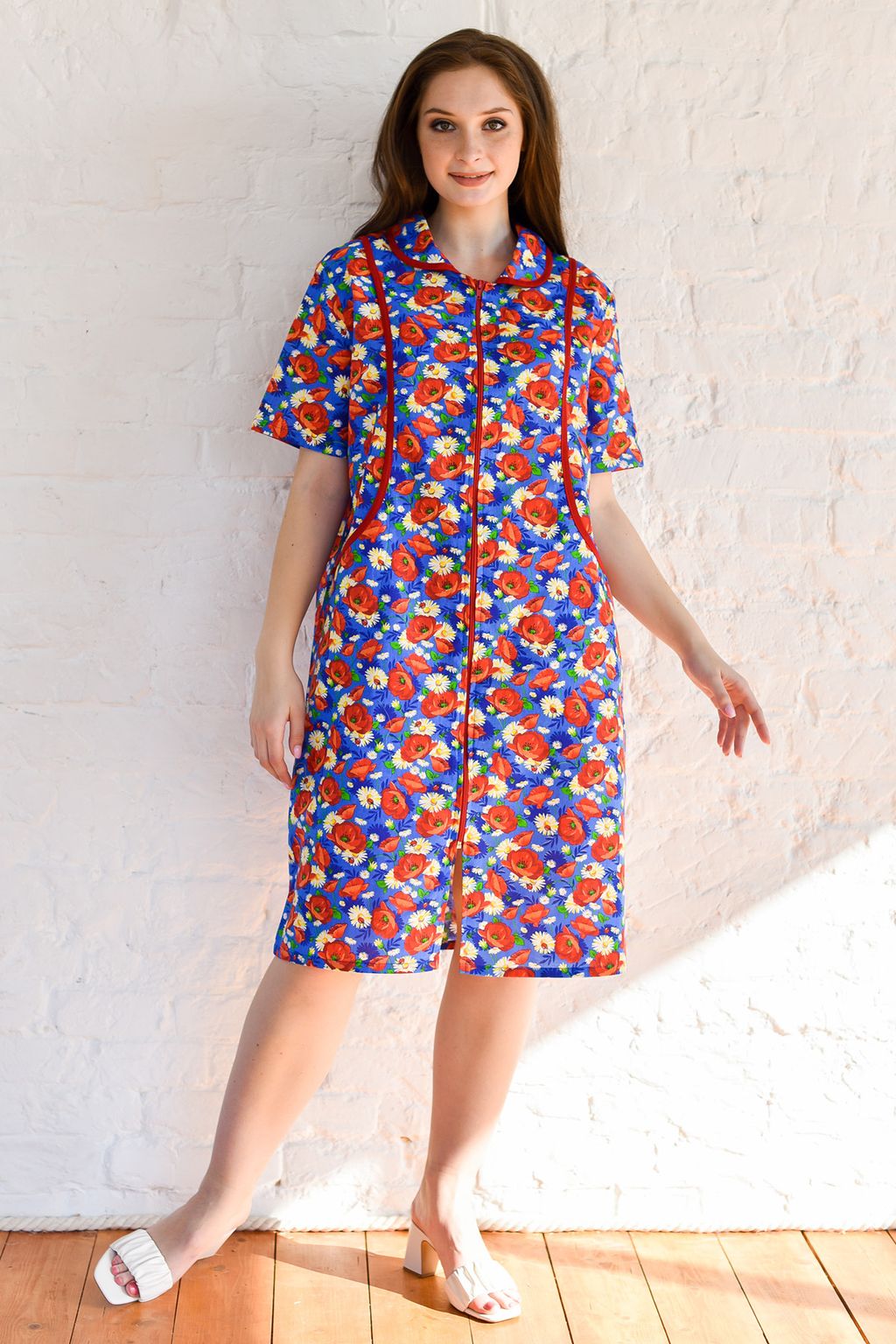 Халат 100% Хлопок"Барышня" (бязь)