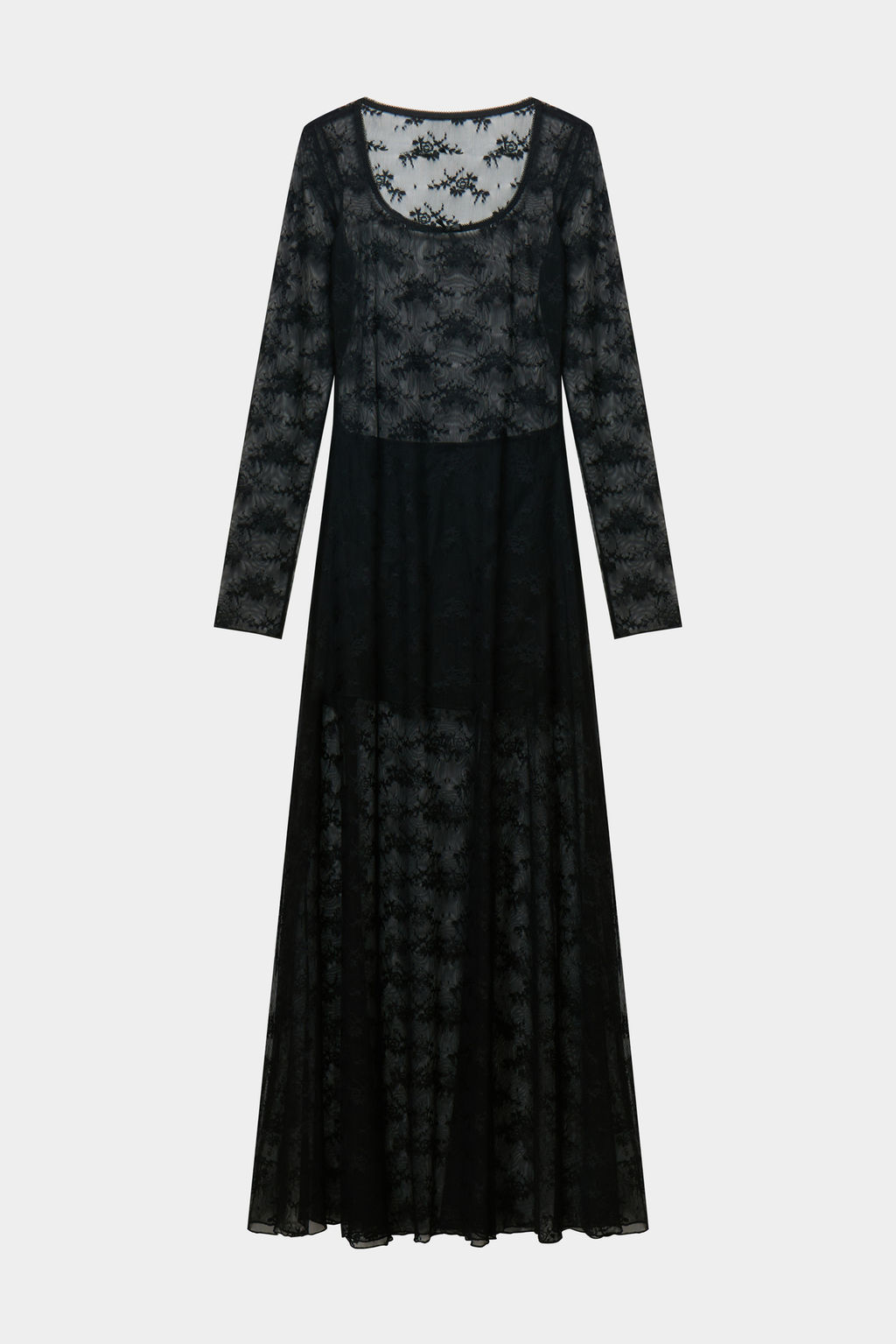 Платье из кружева с круглым вырезом - Mollis фото 7