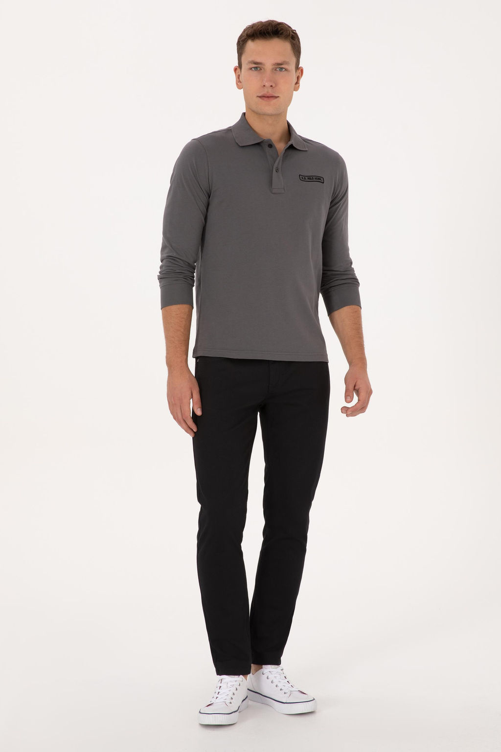 Erkek Siyah Kanvas Pantolon