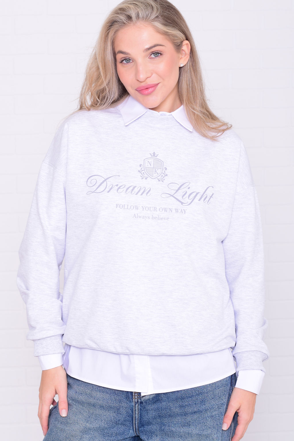 Свитшот женский 6-221 из футера двунитки - Новое кимоно фото 24