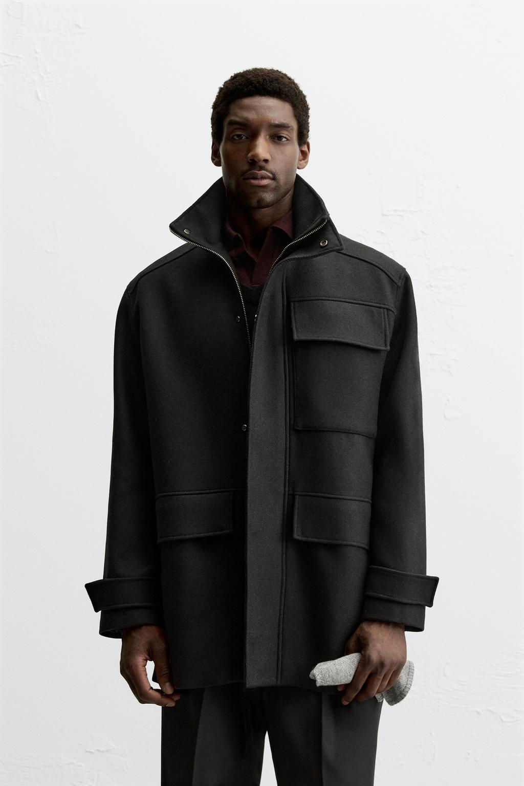 WOOL BLEND PARKA - Zara фото 2