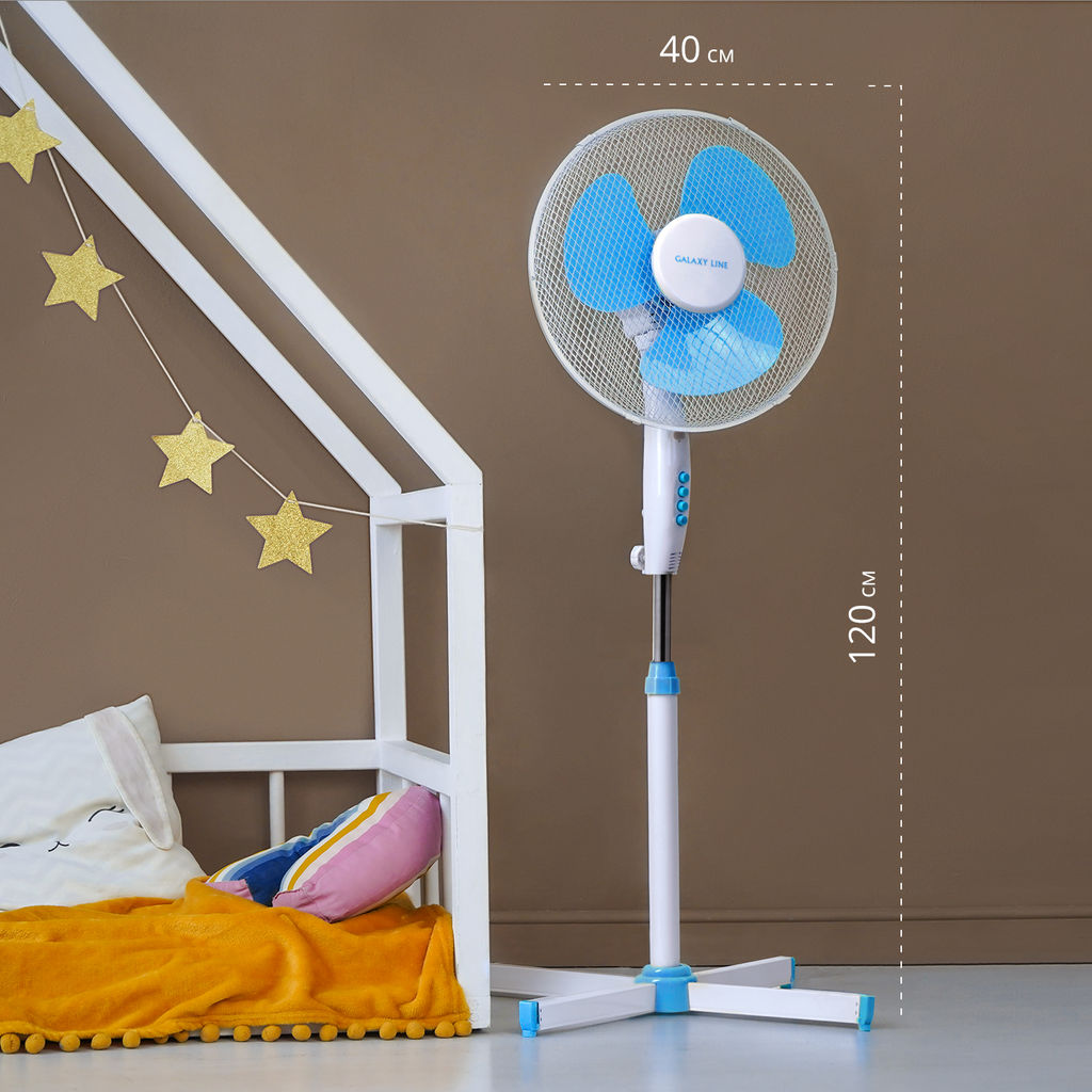 Вентилятор напольный GALAXY LINE GL8110 (видео в описании)  фото 8