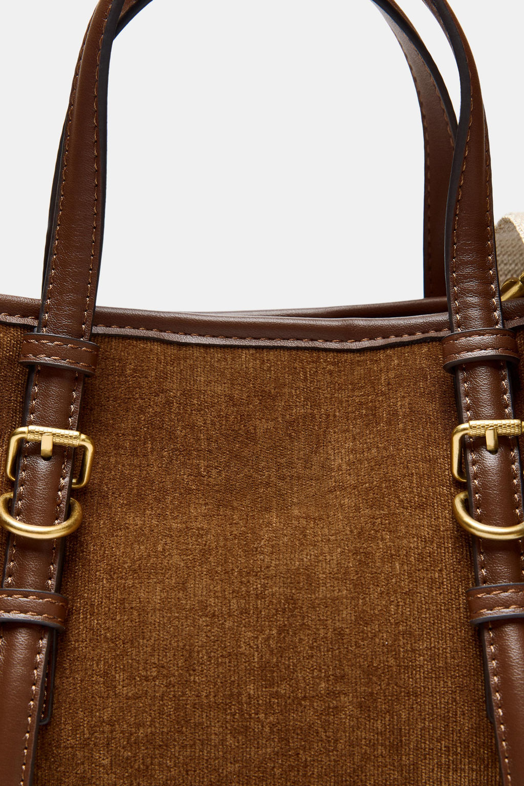 CORDUROY MINI TOTE BAG - Zara фото 10