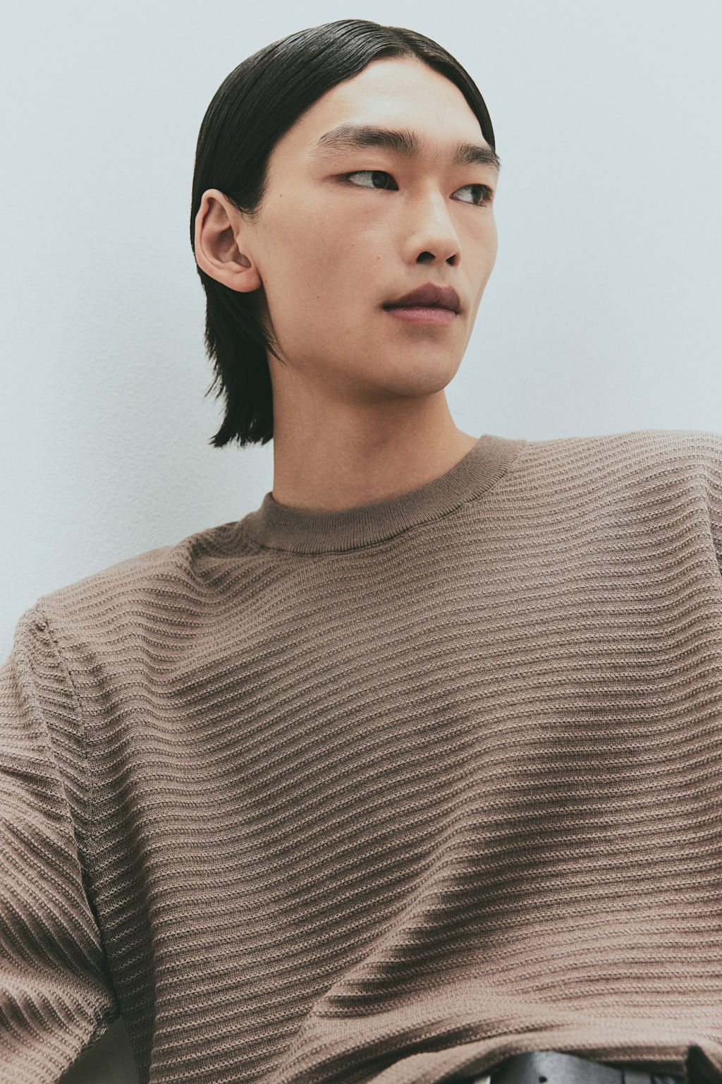 Jersey en punto con textura Regular Fit - H&m фото 3