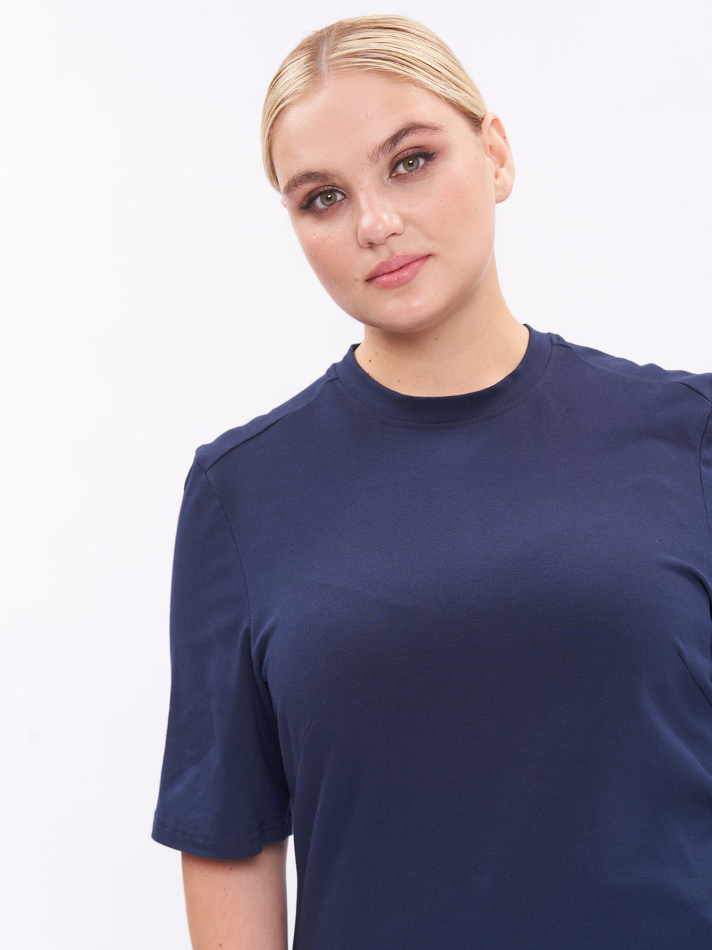 Футболка из хлопка FU21502DBL05 - Артесса фото 4