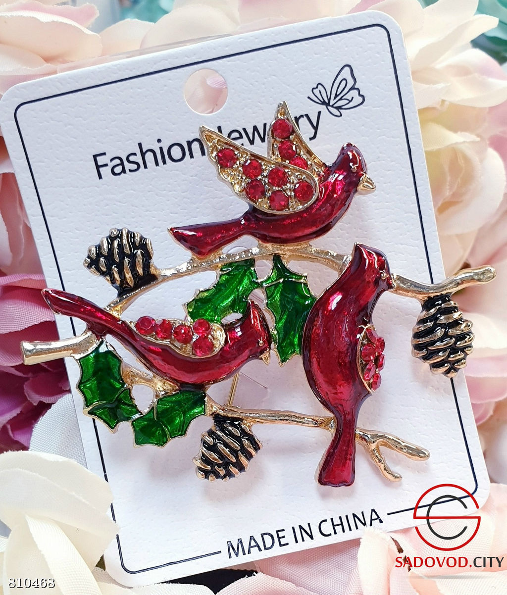 Брошь женская на булавке - Bruno фото 2