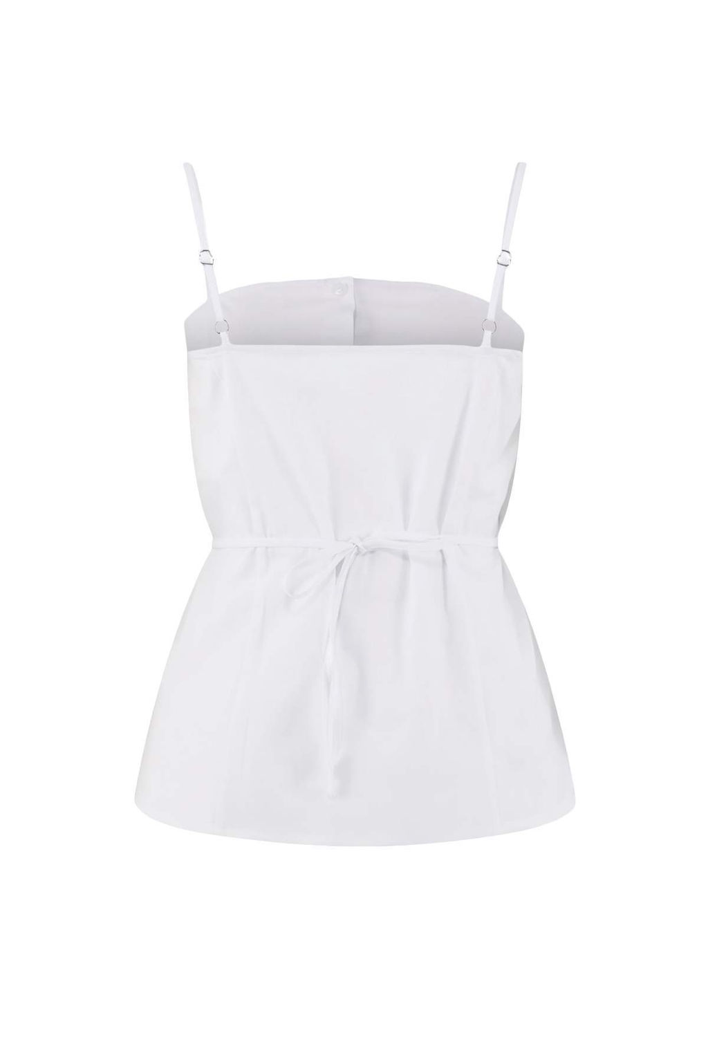 Ac?k Mavi Ikili Parcal? Lycral? Poplin Bedene Oturan Gomlek TWOSS26GO00064