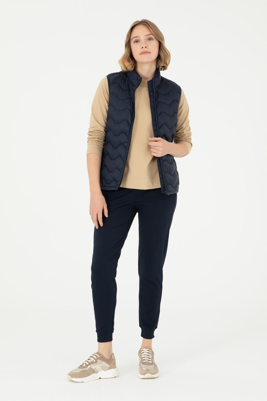 Женский темно-синий жилет Неожиданная скидка в корзине - U.s. polo assn фото 11