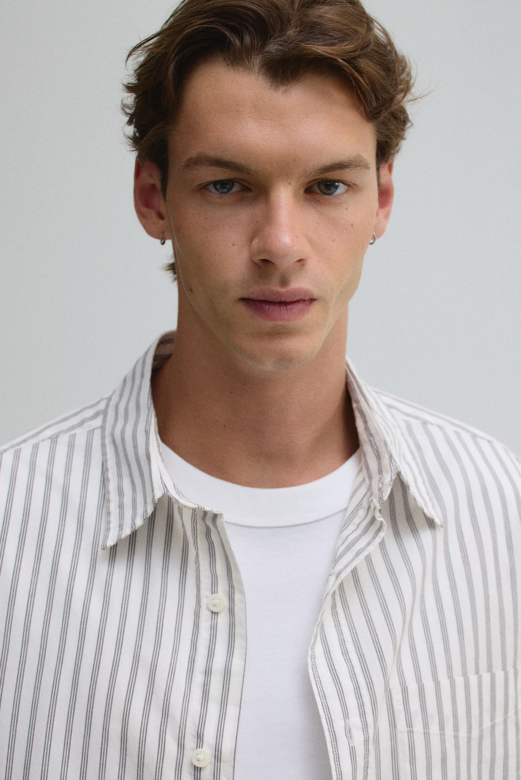 Camisa de popelina Loose Fit - H&m фото 8