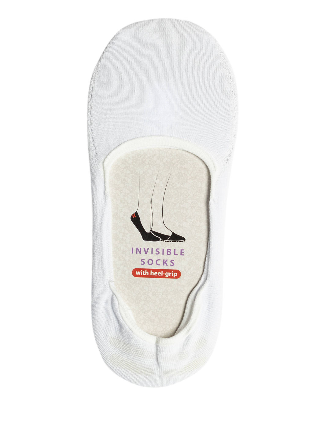 Цена за 2 пары. Последники Брестские НОСКИ ЖЕНСКИЕ ACTIVE 1319 (подследники с антискользящим покрытием на пятке) - Conte elegant фото 2