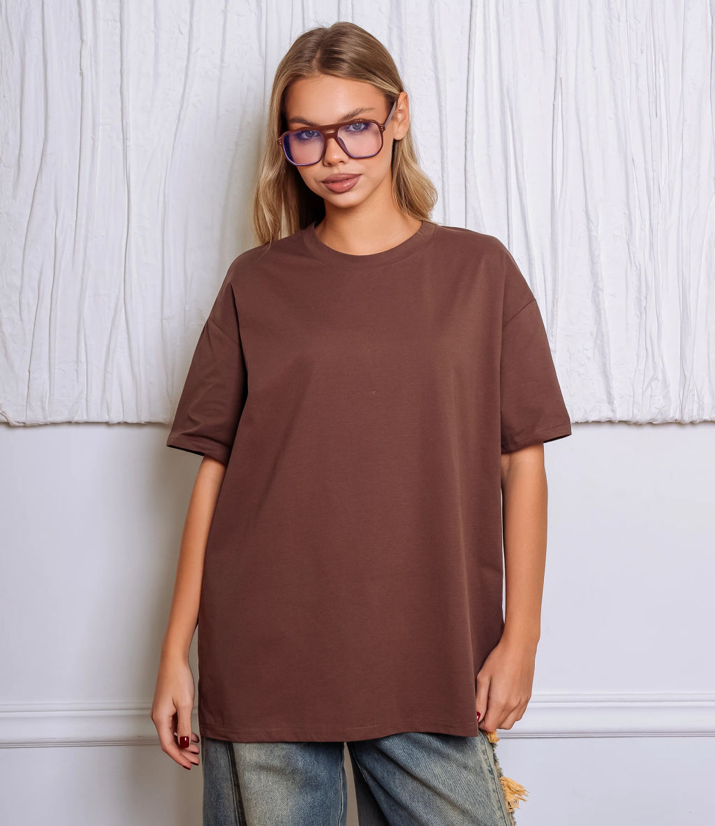 Футболка #КТ1 (22)-2, коричневый